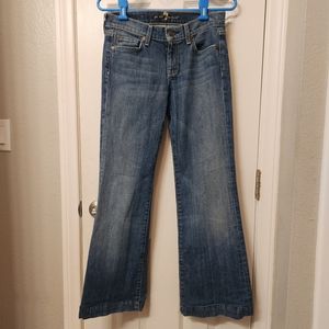 7 for all mankind dojo jeans  size 26